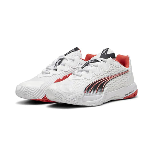 PUMA NOVA ELITE white/black/active red